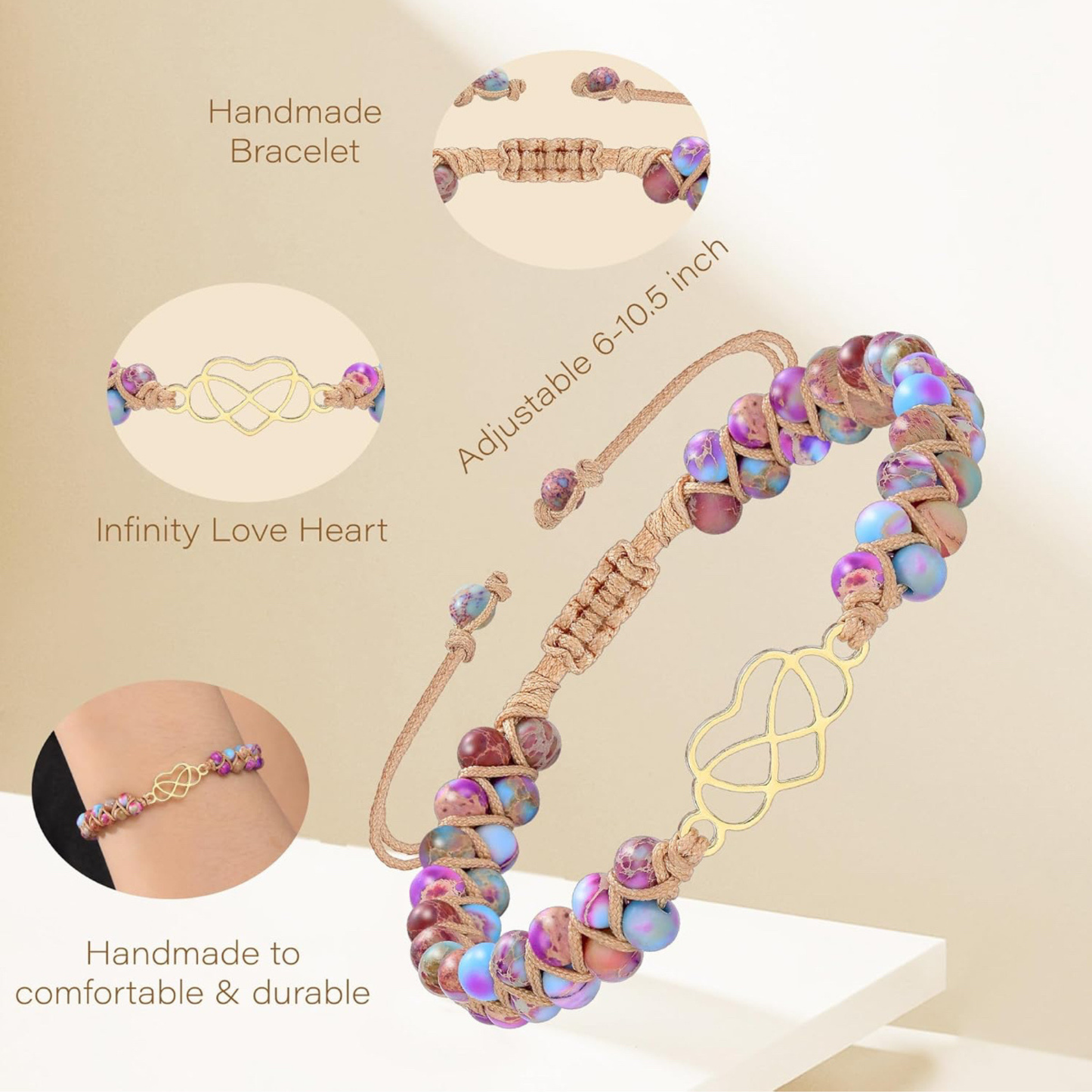 To My Daughter – Forever Linked Keepsake Bracelet