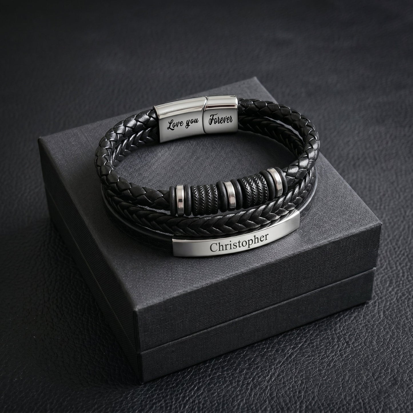 To My Son – Graduation Strength Bracelet 2026