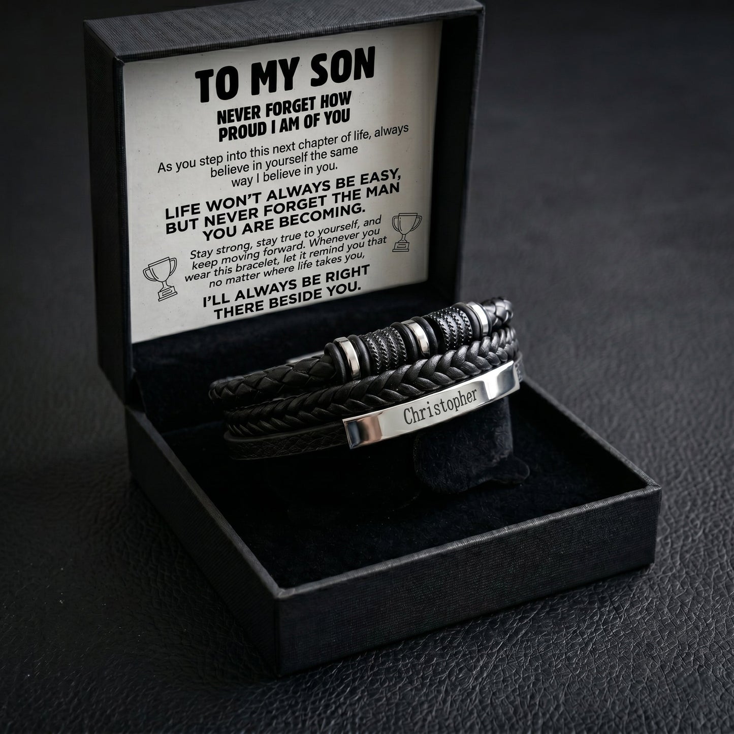 To My Son – Next Chapter Bracelet